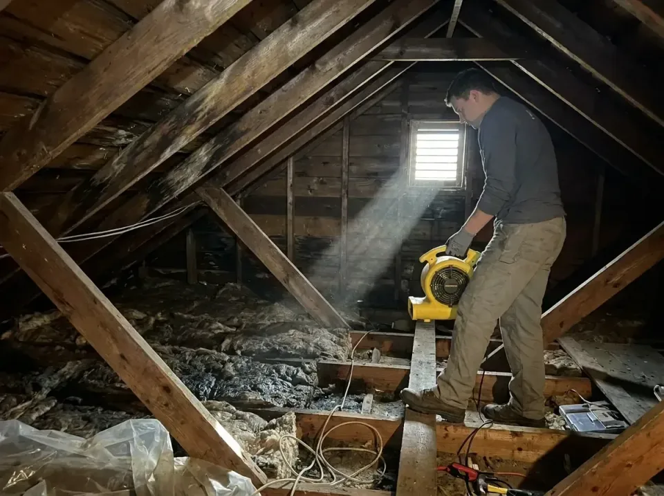 attic-water-damage-drying-proc-007 — frequently asked questions, Emergency Water Extraction & 24/7 Flood Response in San And…